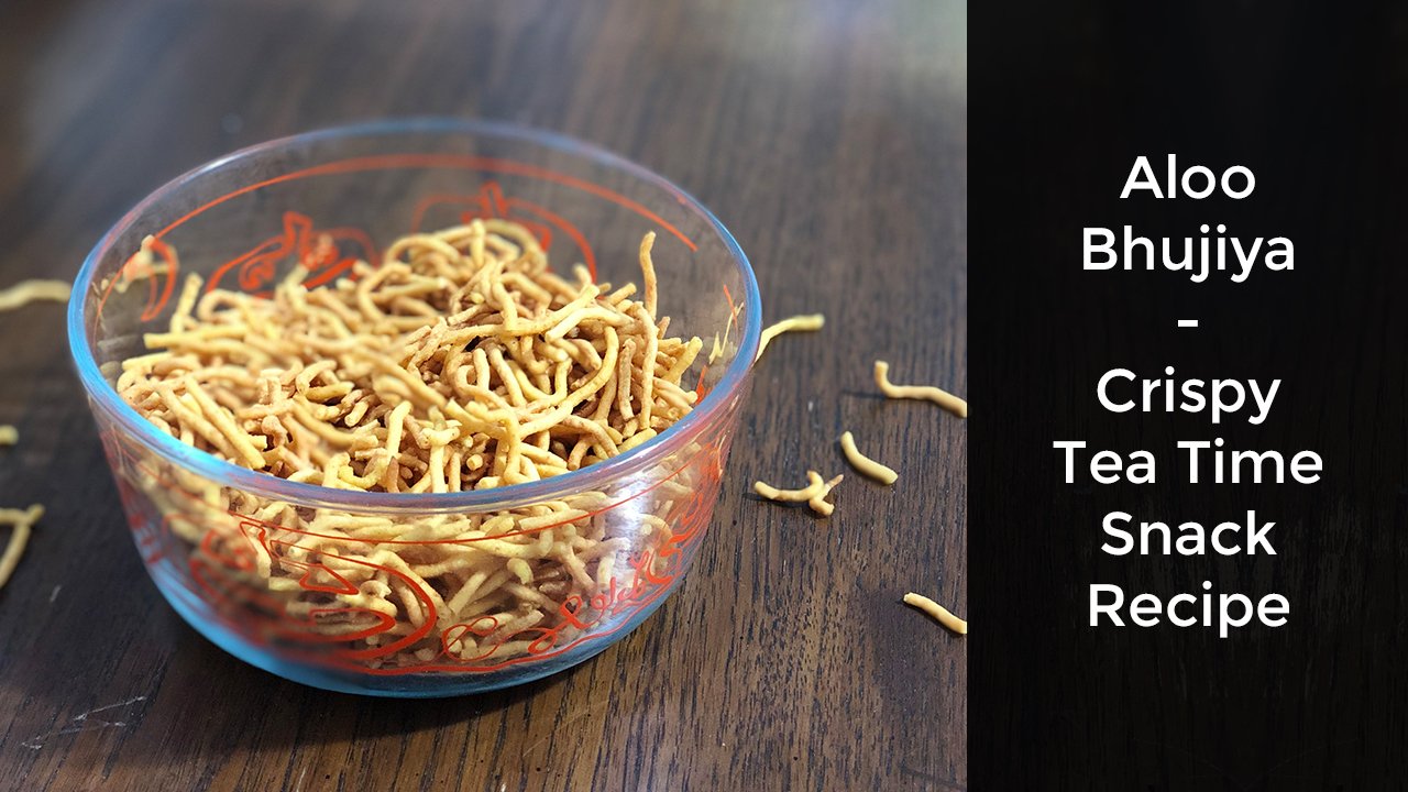 Aloo Bhujiya Recipe | Bikaneri Namkeen Sev | Alu Bhujia Sev| आलू भुजिया सेव | | namkeen bhujia