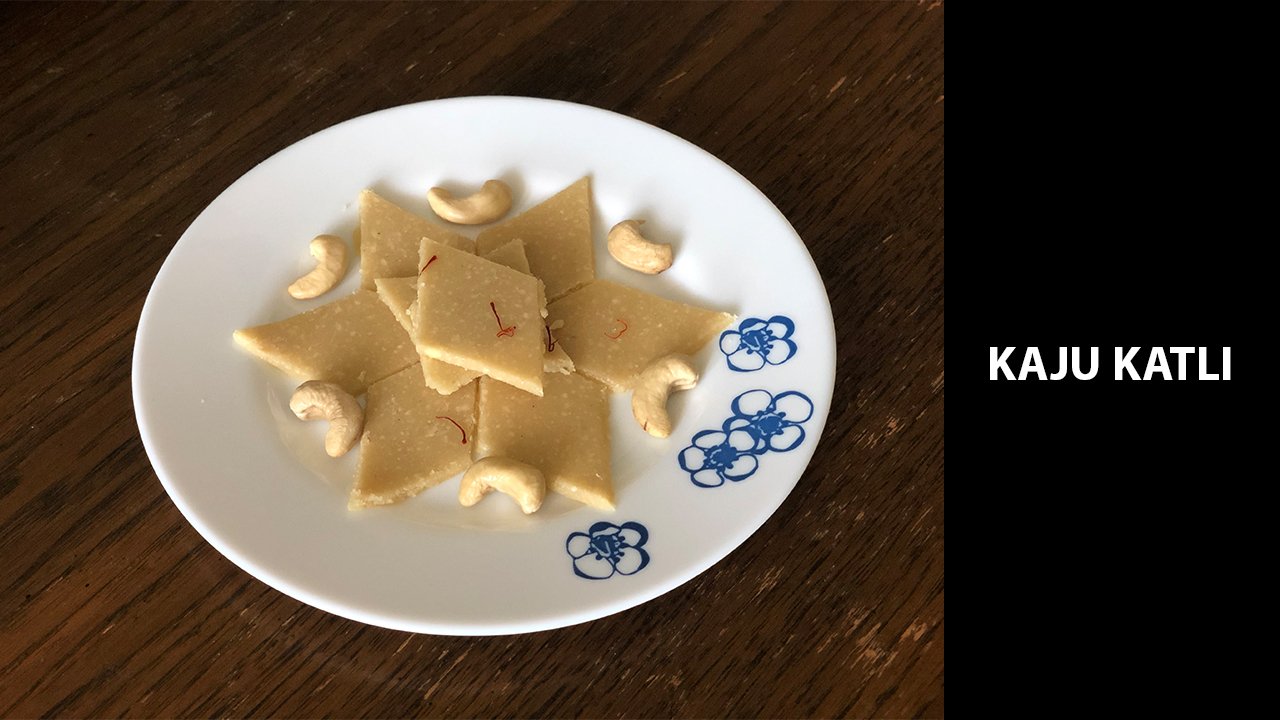 Kaju Katli Recipe-Kaju Burfi-Cashew Nut Fudge-Step by Step Kaju Katli Recipe Video